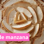 Bizcocho de manzana vegetariano dairy free